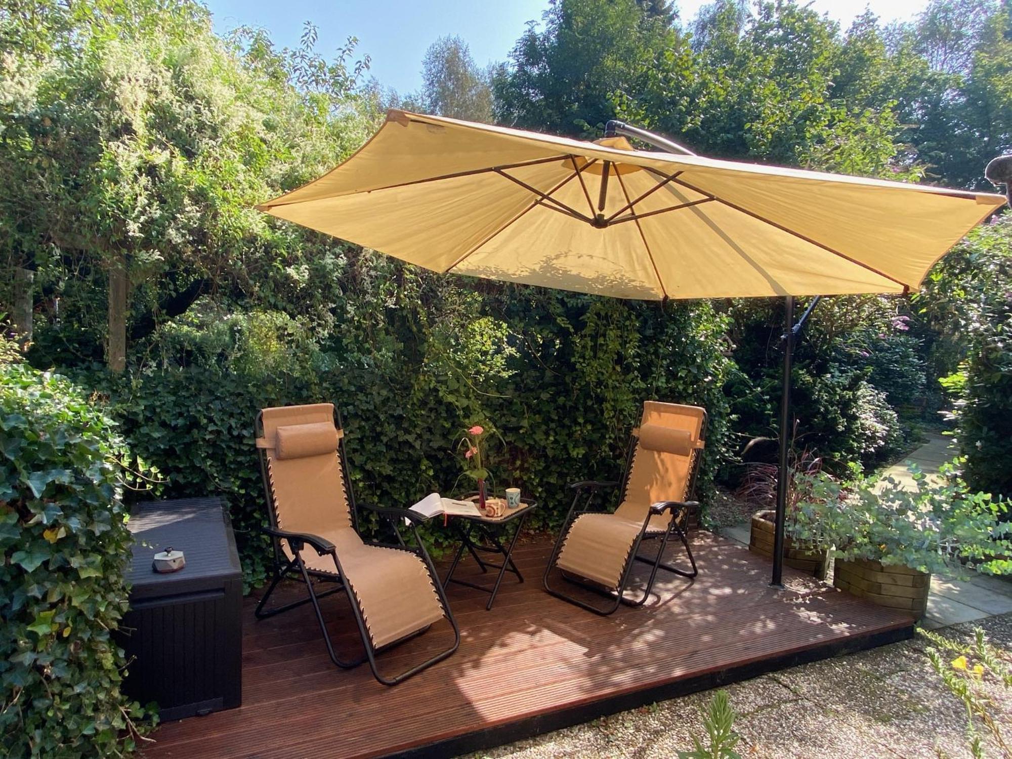 Ferienwohnung Gulfhaus, Mit Sauna Und Grossem Garten Apen Exterior foto